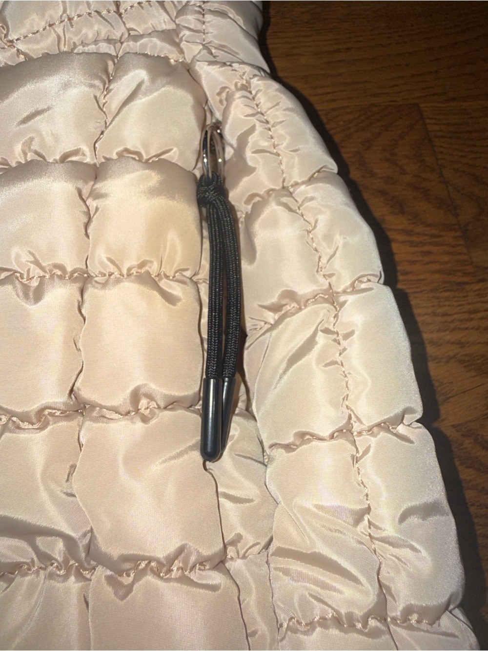 NWT. Free People Movement Quilted Carryall Bag. Off White. - Picture 5 of 9